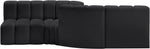 Arc - Faux Leather 4 Piece Sofa