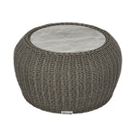 Amira - 3-Piece Outdoor Swivel Lounge Chair Conversation Set - Light Gray / Deep Bronze