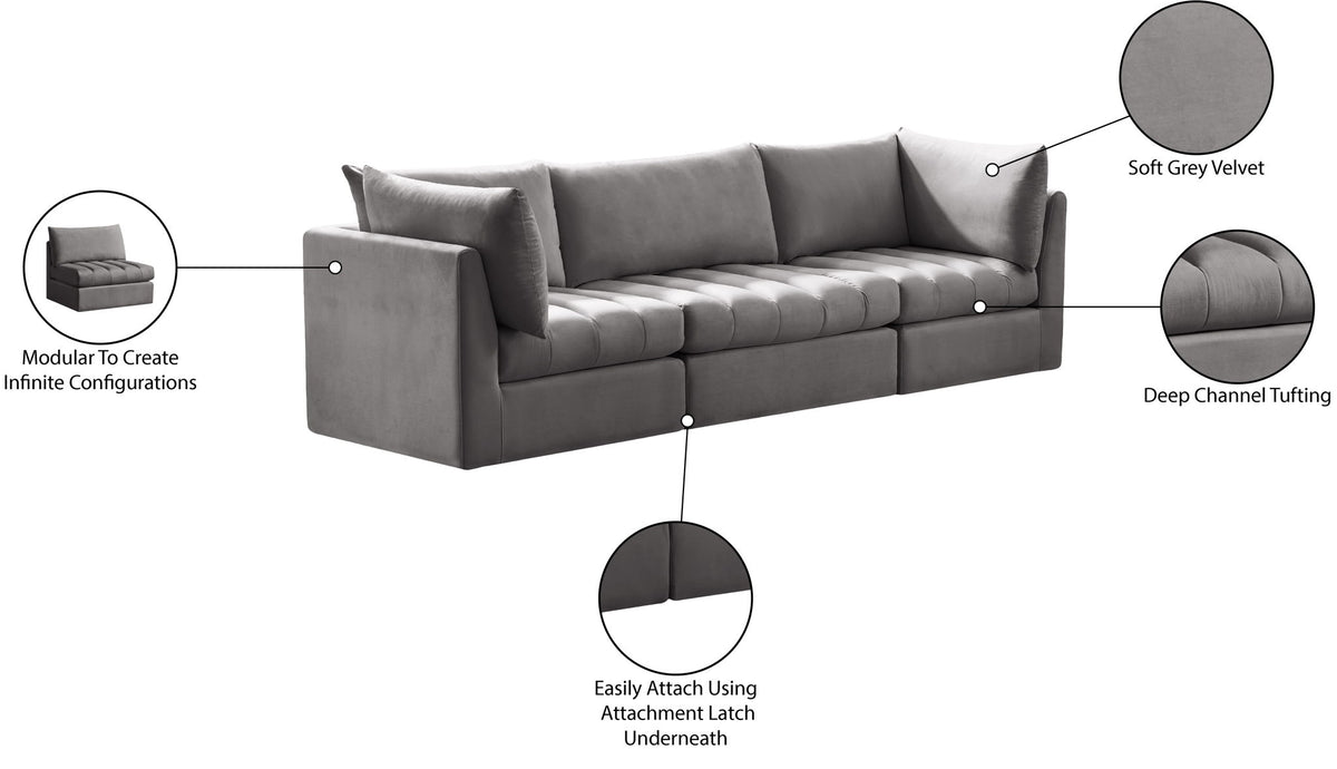 Jacob - Modular 3 Seat Sofa