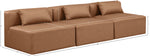 Cube - Modular 3 Seat Armless Sofa