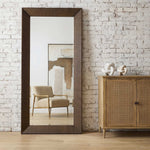 Pearce - Tall Walnut Mirror - Woodtone