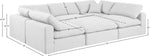 Comfy - 6 Piece Linen Sectional