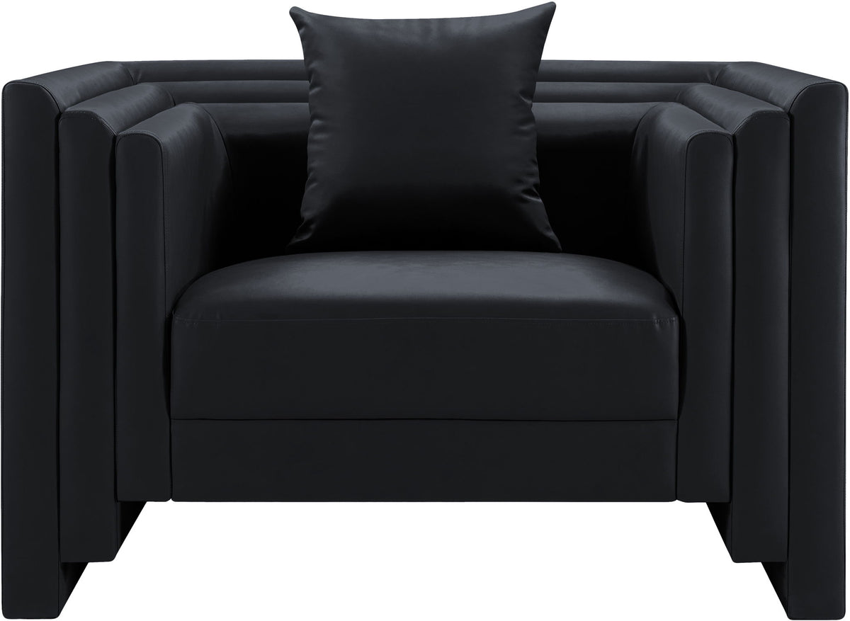 Everett - Vegan Leather Upholstered Chair