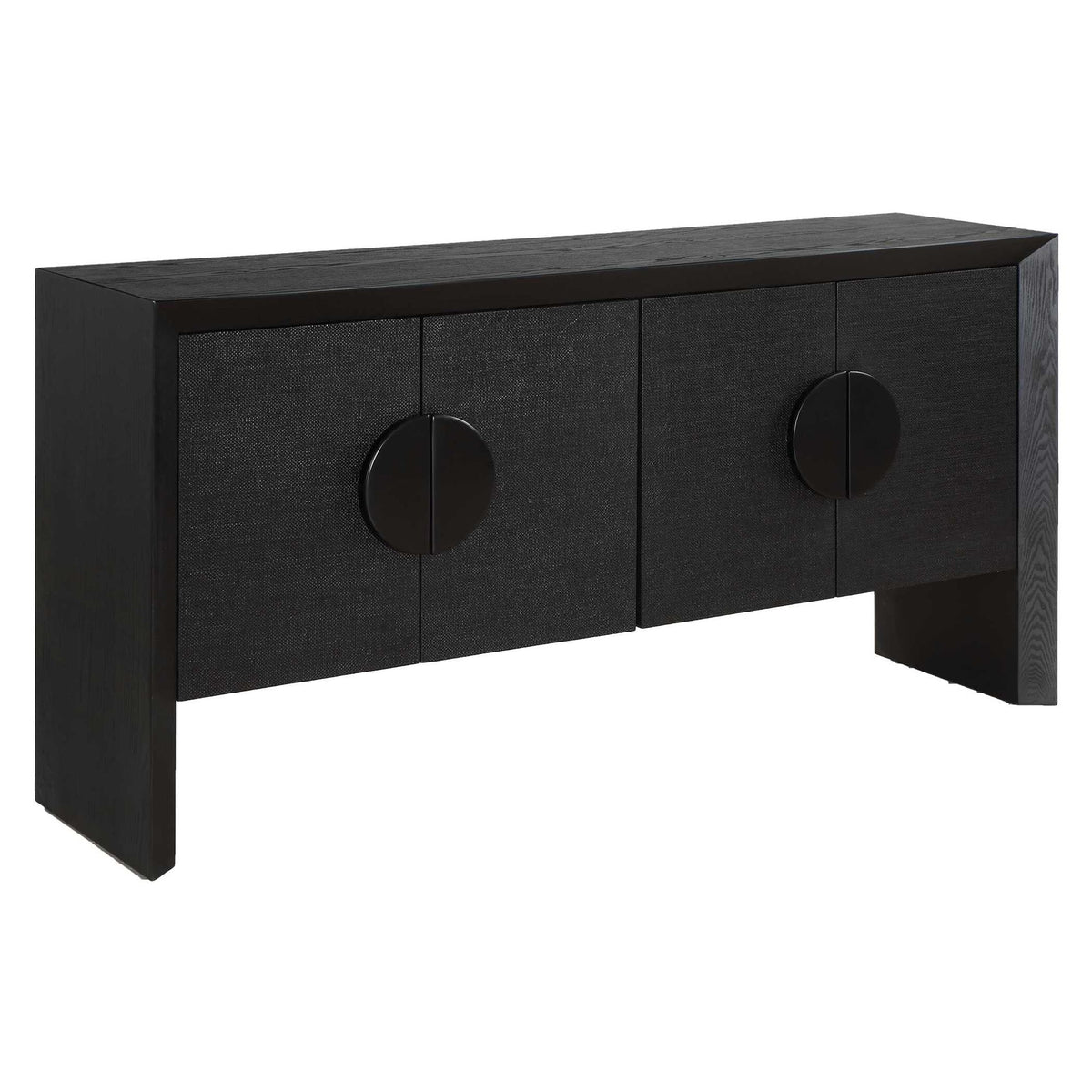 Williams - 4 Door Cabinet - Black
