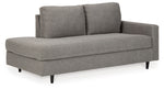 Lyman - RAF Corner Chaise - Graphite