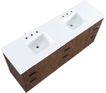 Willard - Engineered Stone And Solid Wood Bathroom Vanity