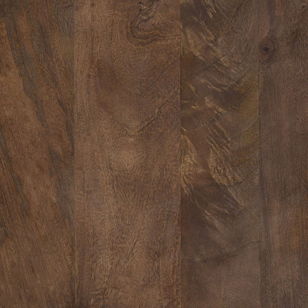 Opus - Travertine And Mango Wood End Table - Brown / Beige