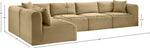 Shaggy - 5 Piece Modular Sectional