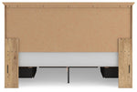 Makidern - Panel Storage Bed