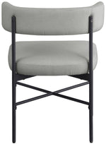 Rivage - Durable Dining Chair With Black Frame (Set of 2)