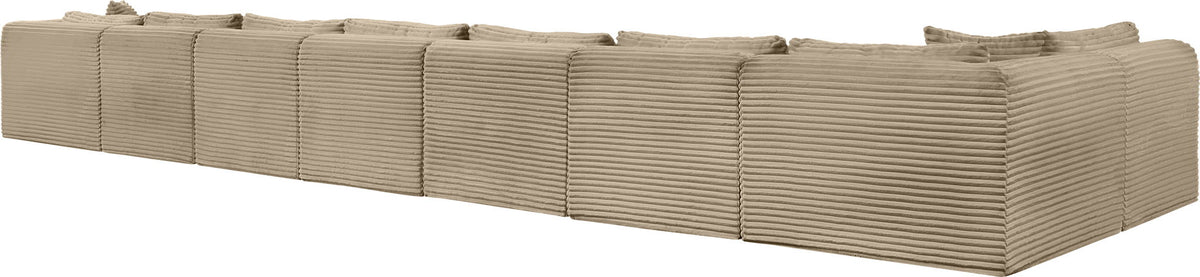 Shaggy - Fabric 8 Piece Modular Sectional