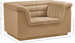Cascade - Velvet Chair