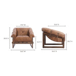 Bellos - Accent Chair - Dark Brown