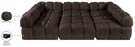 Orin - Velvet 6 Piece Modular Sectional