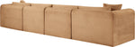 Shaggy - Fabric 4 Seat Modular Sofa