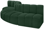 Arc - Boucle Fabric 5 Piece Modular Sofa