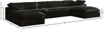 Cozy - 6 Piece Modular Double Chaise Sectional