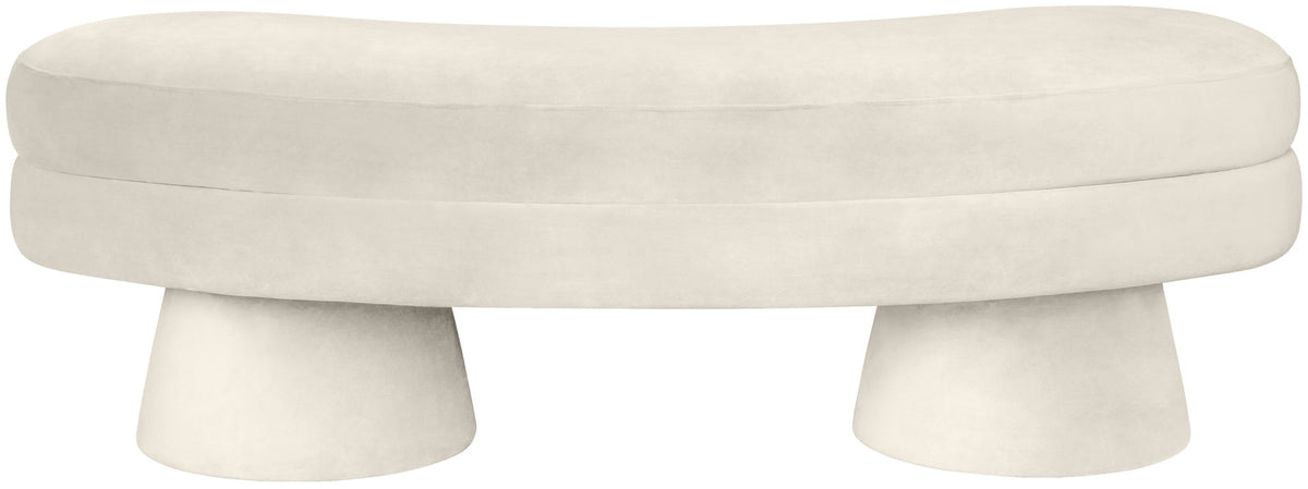 Zenna - Velvet Bench