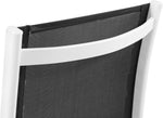 Nizuc - Outdoor Patio Dining Chair With White Frame (Set of 2)
