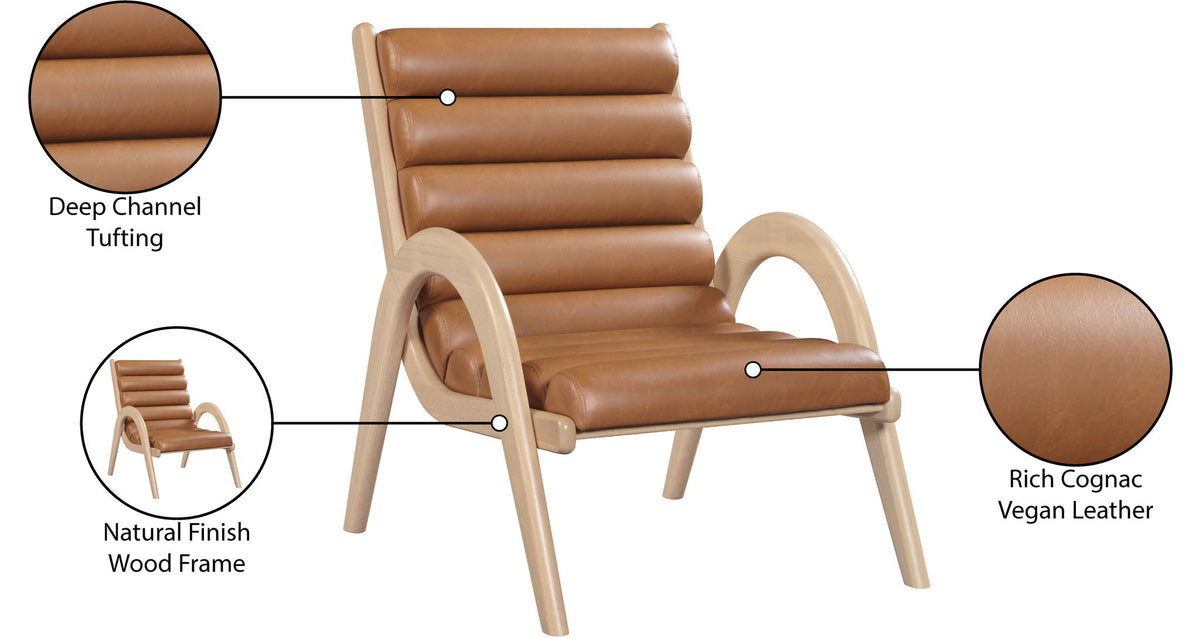 Randal - Accent Chair - Natural Frame