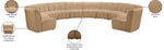 Infinity - 10 Piece Modular Sectional - Camel