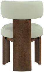 Atelier - Vegan Leather Upholstered Dining Chair (Set of 2) - Painted Brown Frame