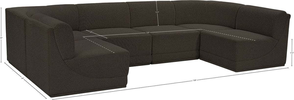 Ollie - 6 Piece Modular Sectional