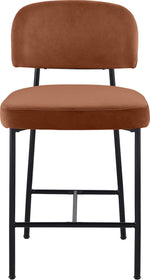 Zarelle - Performance Fabric Upholstered Counter Stool (Set of 2)