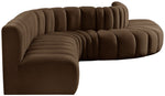 Arc - Velvet 7 Piece Modular Sofa