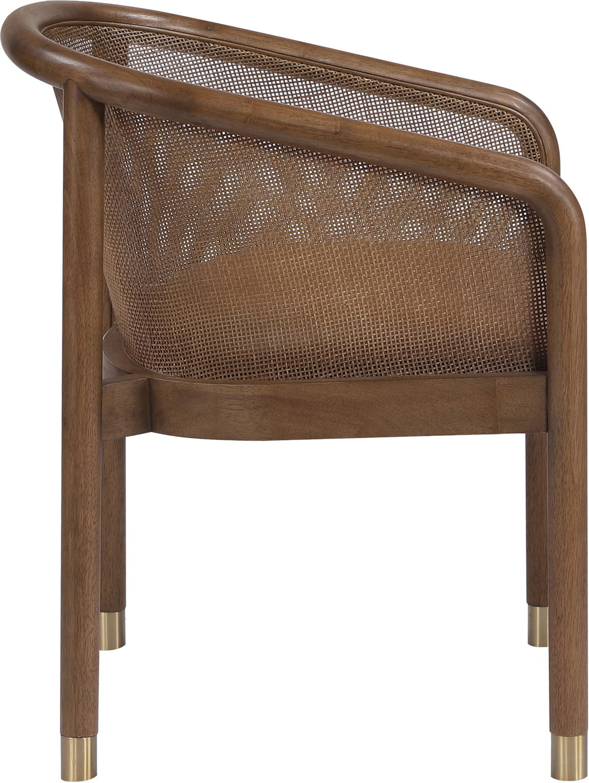 Sylvan - Vegan Leather Dining Chair (Set of 2) - Brown Frame
