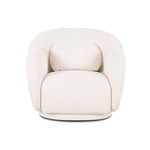 Misty - Knubby Fabric Accent Chair