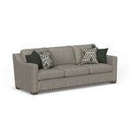 Milo - Fabric Sofa With Nailhead Trim