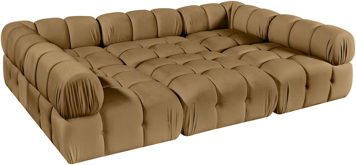 Orin - Velvet 6 Piece Modular Sectional