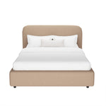 Manhattan Flair - Rounded Upholstered Bed
