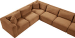 Shaggy - 9 Piece Modular U-Shaped Sectional