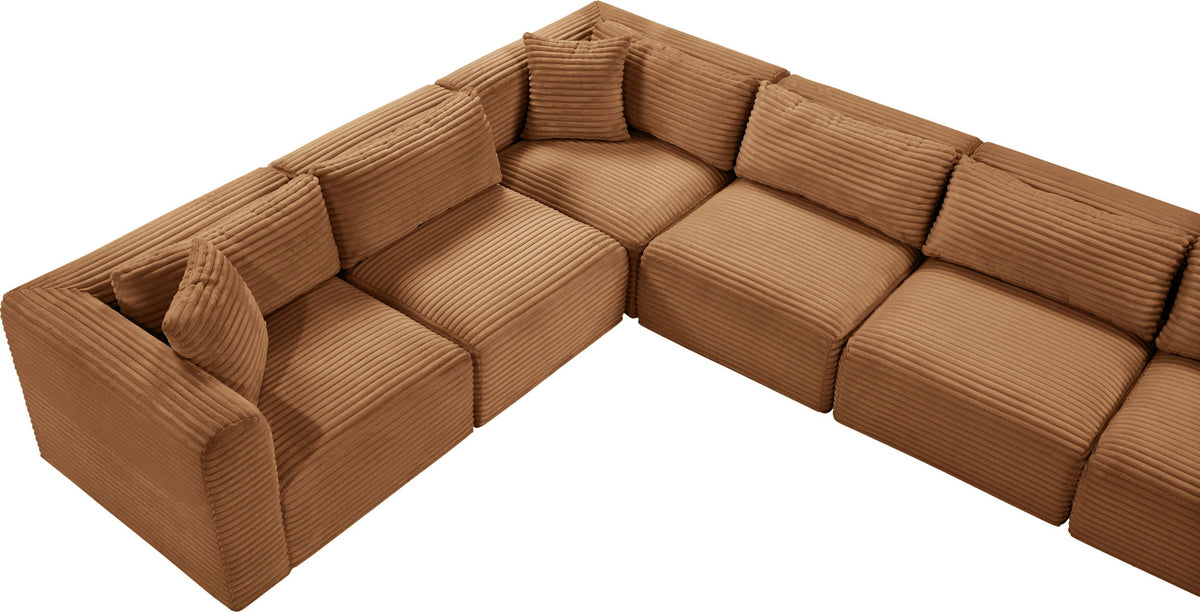 Shaggy - 9 Piece Modular U-Shaped Sectional