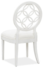 Melange - Brynlee Side Chair - White