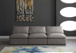Plush - Modular Armless 3 Seat Sofa