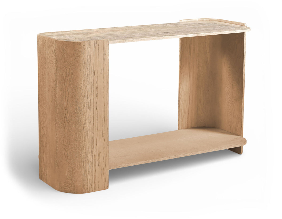 Calabria - Marble And Oak Wood Table