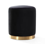 Opal - Velvet Ottoman