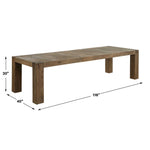 Aldan - Reclaimed Dining Table - Oak