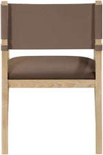 Avon - Vegan Leather Dining Arm Chair