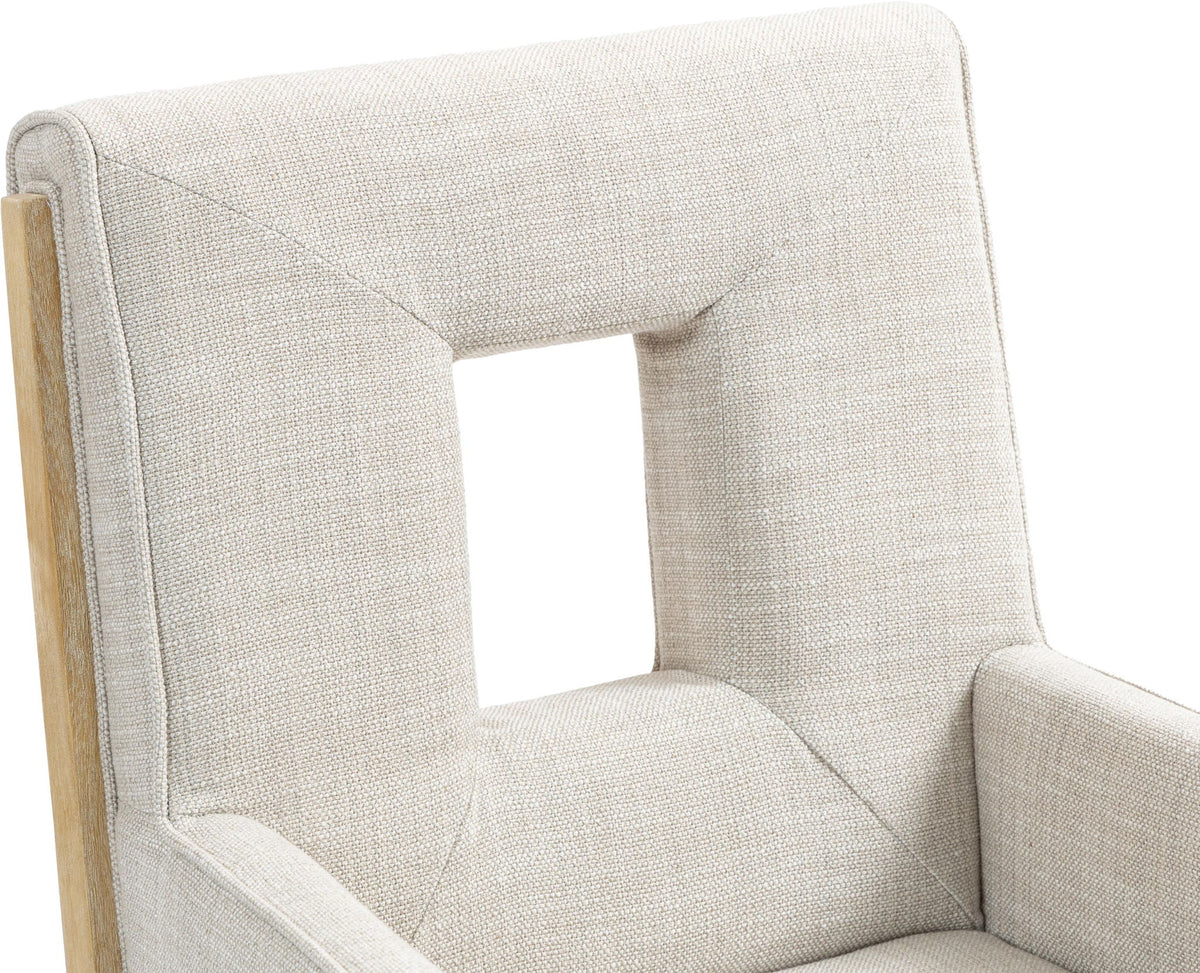 Gwendolyn - Dining Arm Chair With Natural Frame