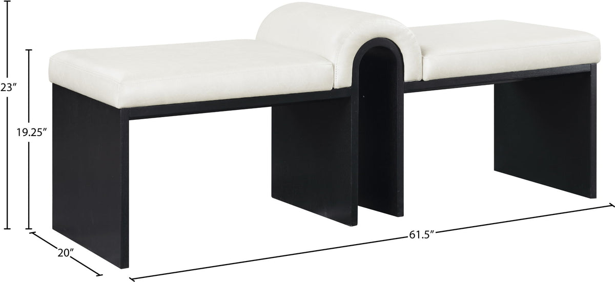 Delphine - Upholstered Bench
