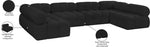 Ames - 6 Piece Fabric Modular Sectional