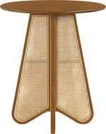 Butterfly - Solid Wood And Natural Cane Table