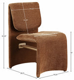Slique - Performance Fabric Upholstered Dining Chair (Set of 2)