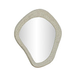 Orpheus - 35" x 31" Ribbed Wall Mirror - Faux Stone