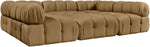 Orin - Velvet 6 Piece Modular Sectional