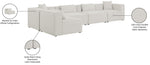 Cube - Linen 5 Piece Modular Sectional